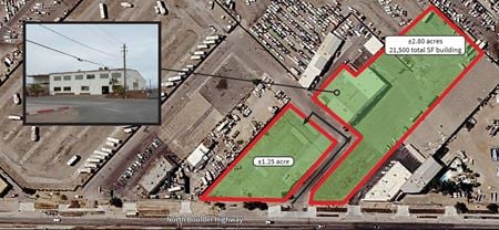 VacantLand space for Rent at 1239 North Boulder Highway in Henderson