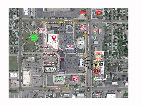 Retail space for Rent at Federal Boulevard and 72nd Avenue - NWC in Westminster