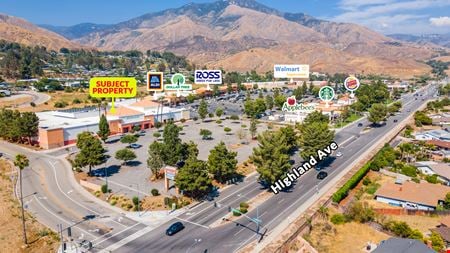 Retail space for Rent at 4010 E Highland Avenue in San Bernardino