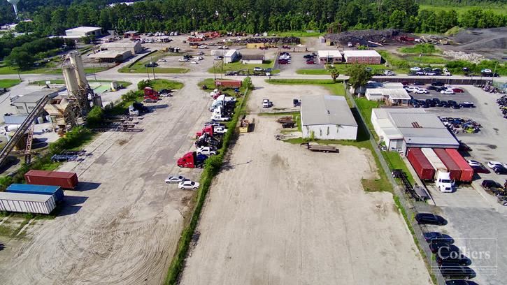 Warehouse with Heavy Industrial Yard