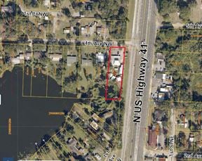 Retail/Office Frontage on Hwy 41 - Lakefront with 4 Buildings on 1/2 acre