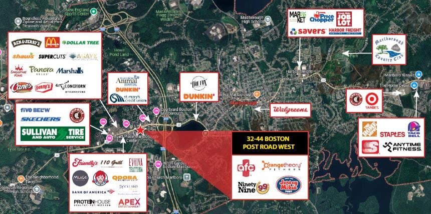 Marlborough, MA - Boston Post Road West Retail Center