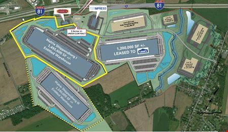 Industrial space for Rent at United Drive in Shippensburg