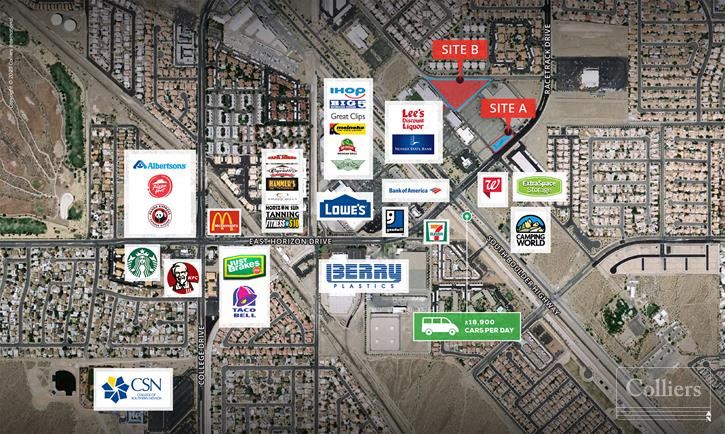 Land For Sale:  +/- 2.58 Acre Parcel | Henderson, NV