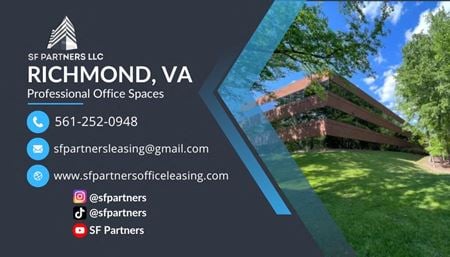 Office space for Rent at 804 Moorefield Park Drive in Richmond
