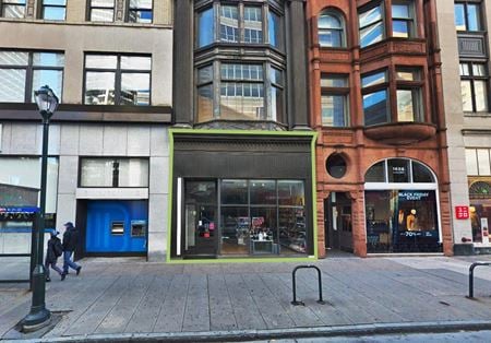 Retail space for Rent at 1604 Chestnut Street in Philadelphia