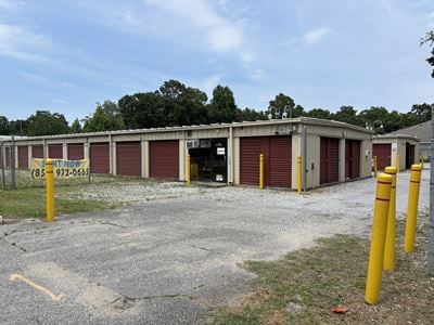 109-unit self storage facility on North Palafox near Burgess Road
