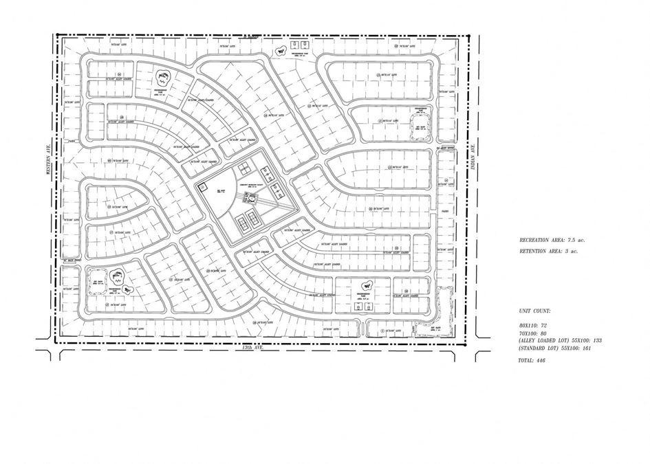 120 Acres on Pierson & Indian Canyon Drive