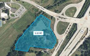 5.37 Acre Tract Available for Development