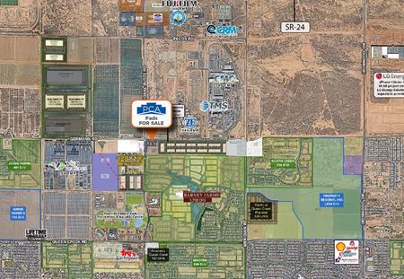 Photo of commercial space at Signal Butte Rd & Germann Rd (SEC) in Queen Creek