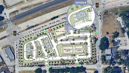Photo of commercial space at SWC HIGHWAY 90 ALT. & BROOKS STREET in Sugar Land