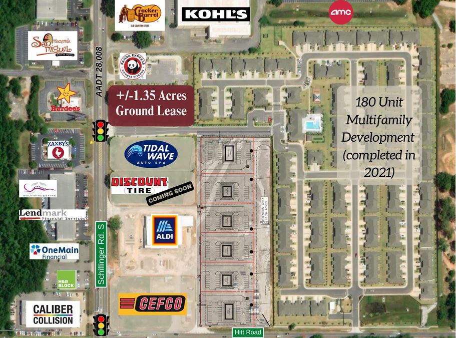 1.35 AC Available on Schillinger Road