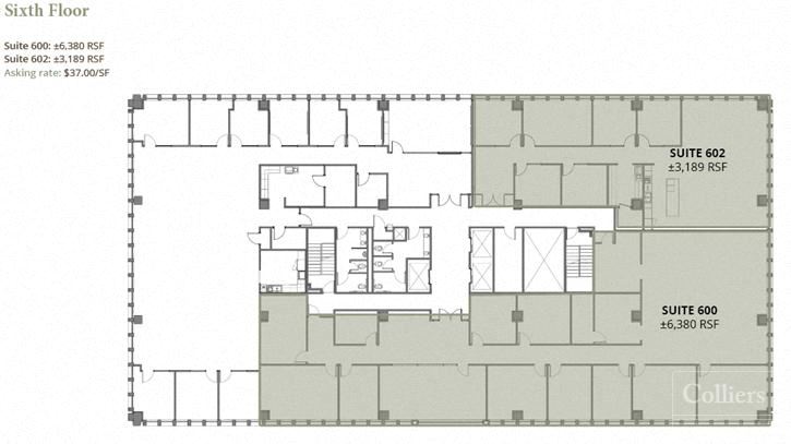 Downtown Greenville Office Space for Lease at 15 S Main Street