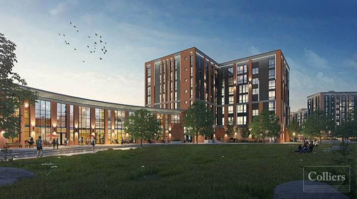 21,500 square feet of ground floor retail in an exciting new Delaware River Waterfront mixed-use development.