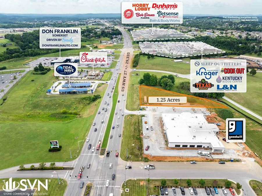 Somerset, KY Retail Land For Sale