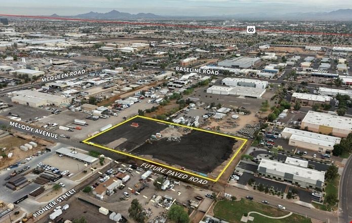 VacantLand space for Rent at Melody Avenue & Pioneer Street in Gilbert