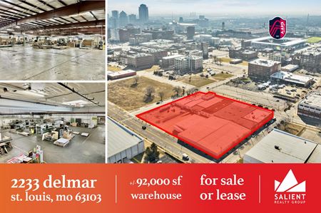 Industrial space for Rent at 2219-2233 Delmar Blvd in Saint Louis