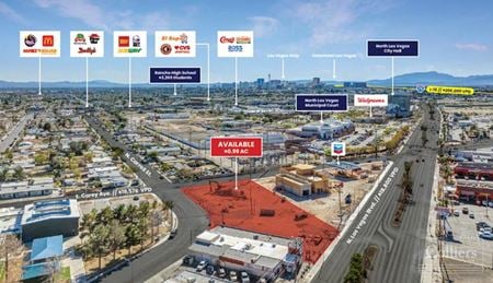 Retail space for Rent at NEC Las Vegas Blvd & Carey Ave in North Las Vegas