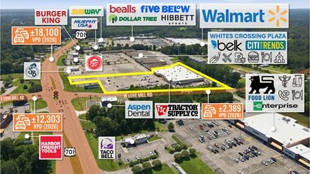 Retail space for Sale at 28 Whites Crossing Plaza in Whiteville