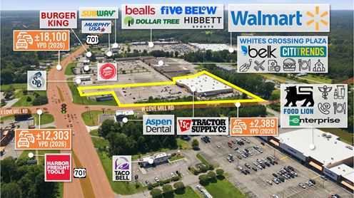 REIT Sale | Tractor Supply + Former Big Lots | 39% Occupied | 8+ Yrs Lease Remaining