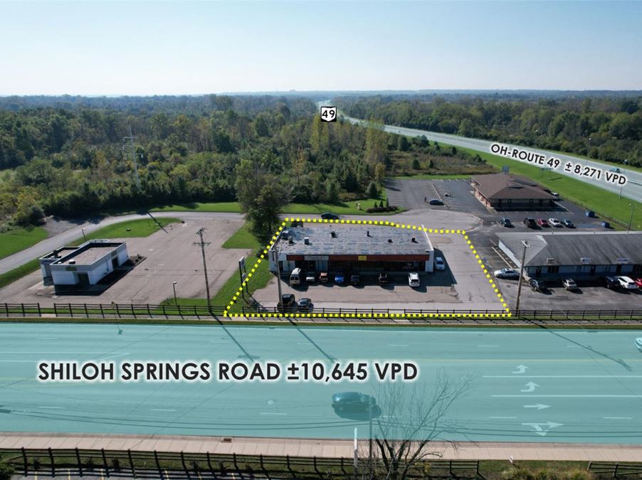 $1 Auction – Dayton Strip Center | 6,300 SF | Vacant