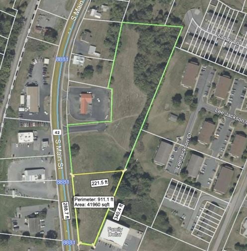 Southern 1-Acre Commercial Lot in Broadway