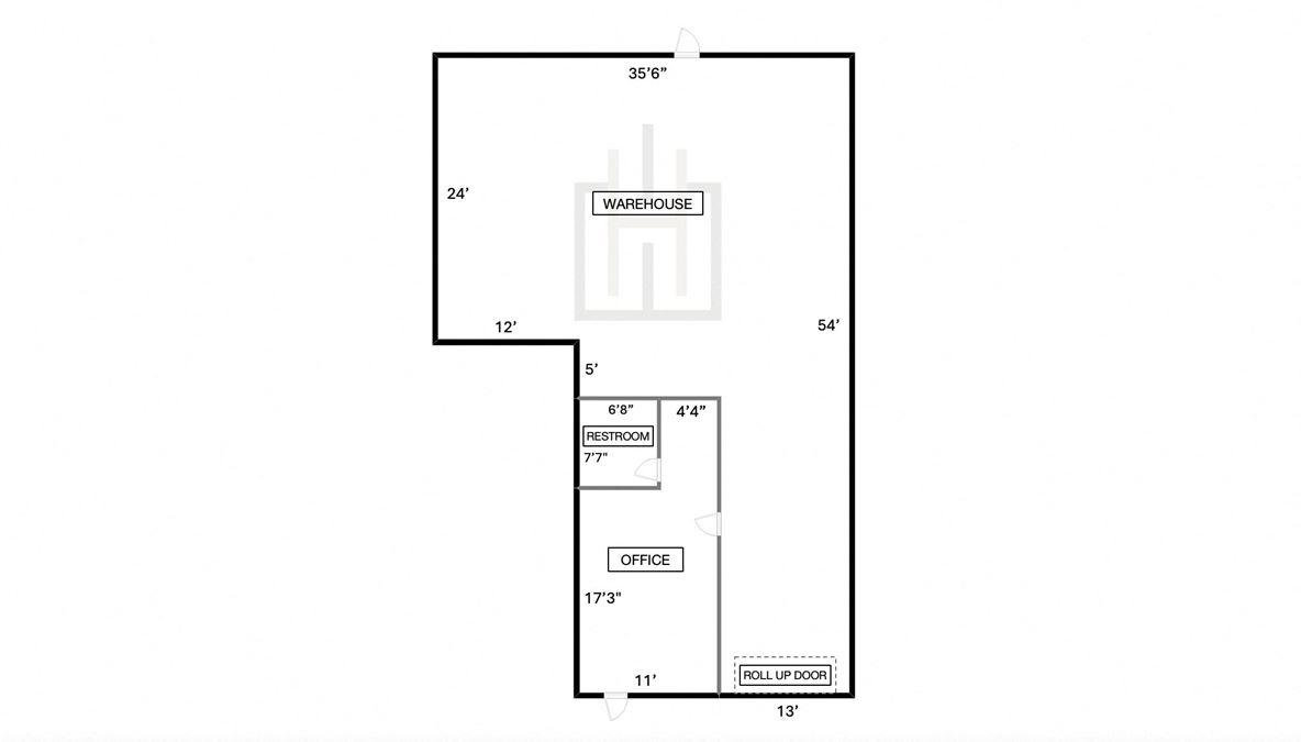 Office Warehouse for Lease in Industriplex