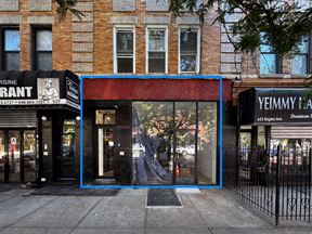 1,000 SF | 639 Rogers Avenue | Newly Renovated Retail Space with Glass Frontage for Lease