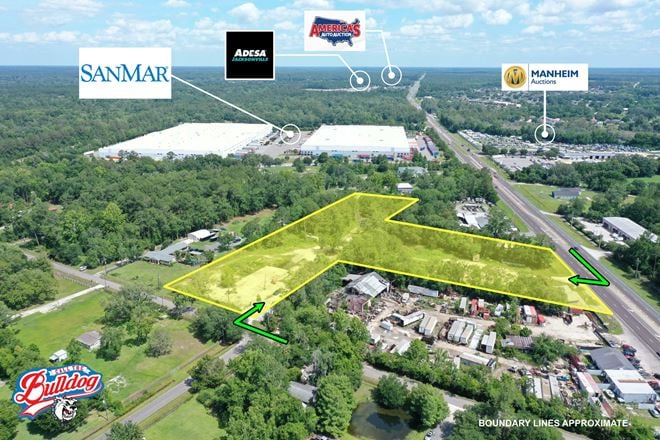 5.54± Acres | Dual Frontage | Existing Improvements