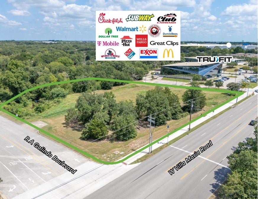 2.35 AC on Villa Maria Road 