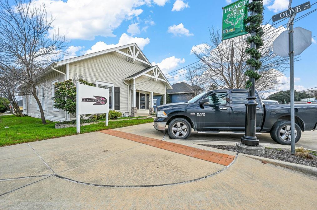 Office/Retail for Lease in Downtown Rockwall