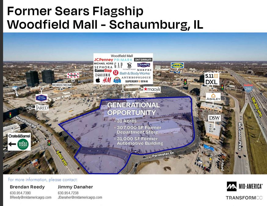 Former Sears Flagship | Woodfield Mall