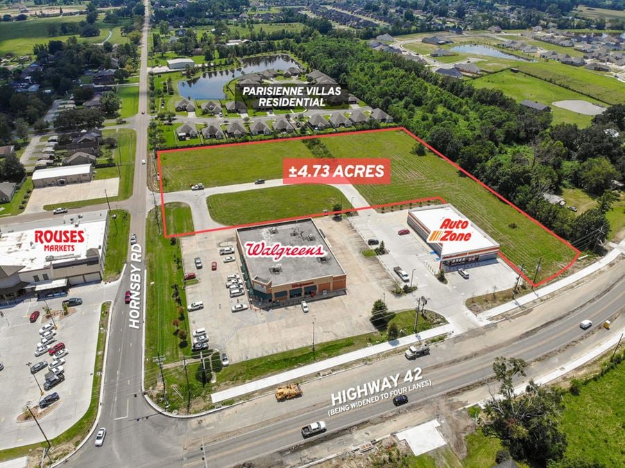 Development Tract Adjacent to Rouses Market in Prairieville