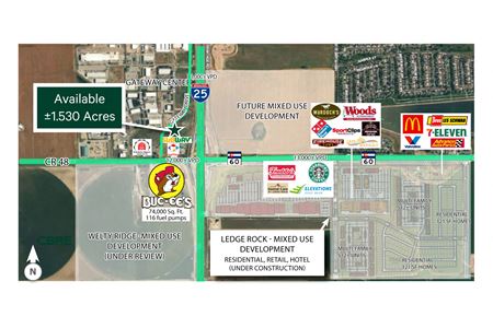 VacantLand space for Sale at Interstate 25 & County Road 48, Johnstown, CO in Johnstown