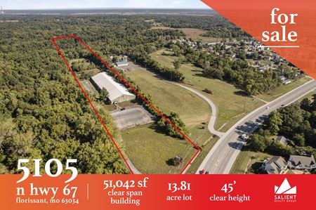 Industrial space for Sale at 5105 N Highway 67 in Florissant