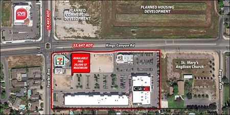 Photo of commercial space at 6061  Kings Canyon & Fowler Ave SEC in Fresno