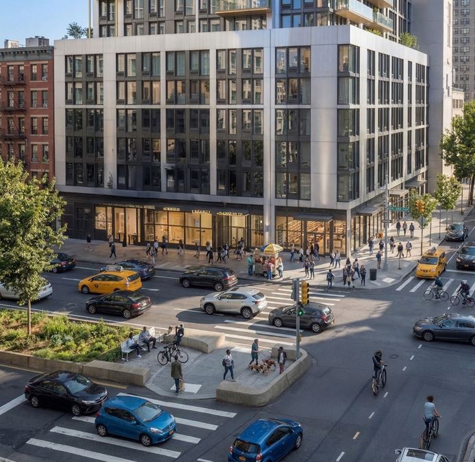 2,100 SF | 275 Flatbush Avenue Extension | Prime Vanilla Box Retail Space with Wrap Around Frontage for Lease