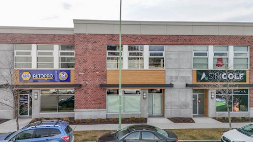 In-line industrial unit in the Clement Business Park with frontage along Vaughan Ave.