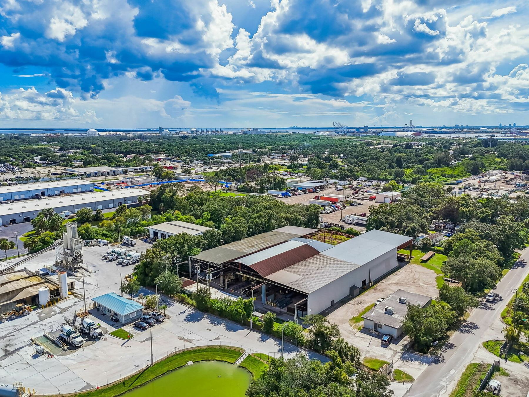 Tampa Manufacturing Zoned Steel Fabrication Warehouse