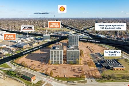 Photo of commercial space at 15565 East and West Northland Drive in Southfield