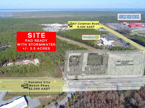Panama City Grocery Anchored Development Site