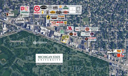 Retail space for Rent at 421 E. Grand River Avenue in East Lansing