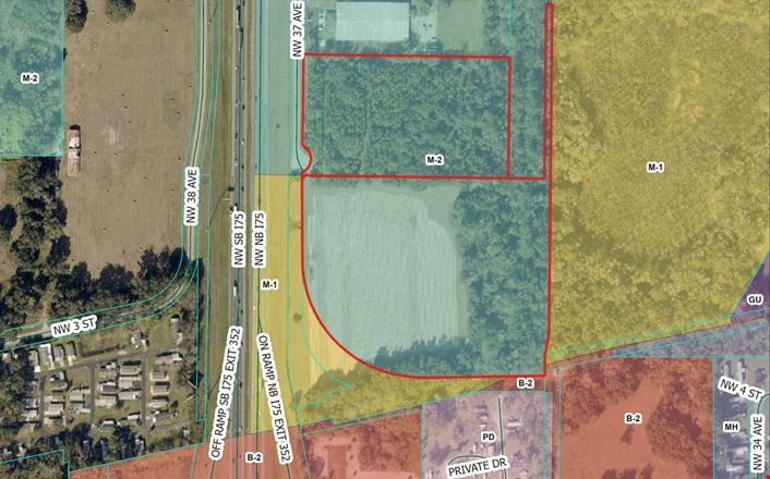 23+/- Industrial Acres with I-75 Frontage