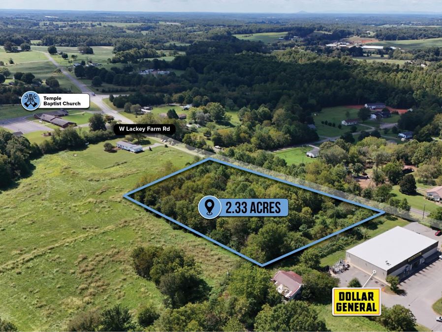 $1 Auction – 2.3 Acre Parcel | Charlotte CSA | Dollar General Adjacent