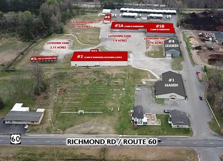 Industrial space for Rent at 7812 Richmond Road in Toano