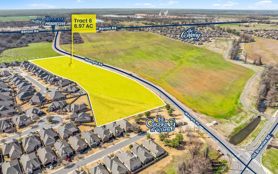 Versatile Land Tracts for Development in N Bossier- Wemple, Old Brownlee, Benton Rd