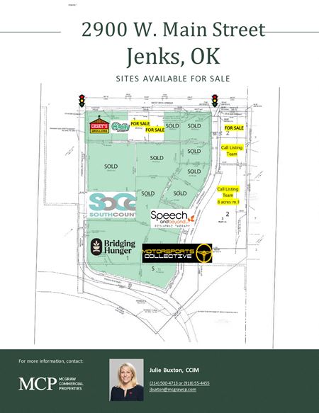 VacantLand space for Sale at 2900 W Main in Jenks
