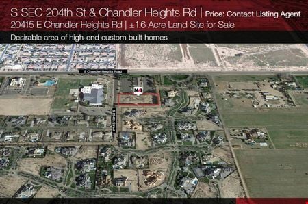 VacantLand space for Sale at 20415 E Chandler Heights Rd in Queen Creek