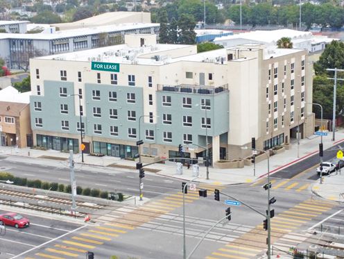 Street Visible Retail in New Mixed-Use Development