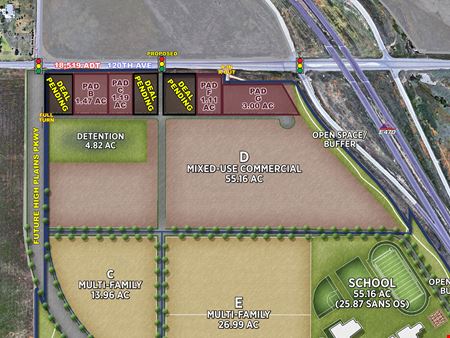 Photo of commercial space at 120th Avenue and Buckley Road - SEQ in Commerce City